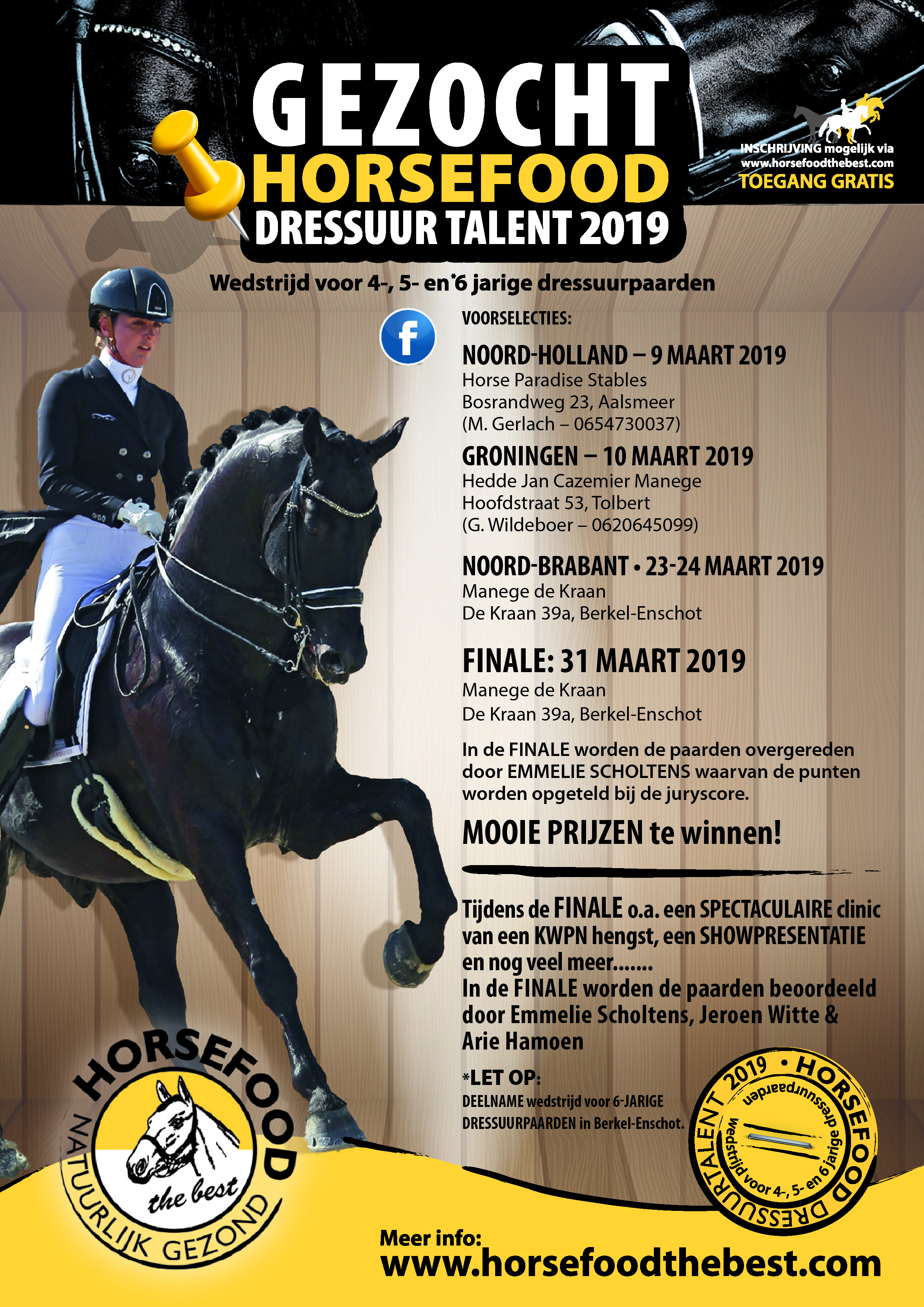 Horsefood Dressuur Talent 2019